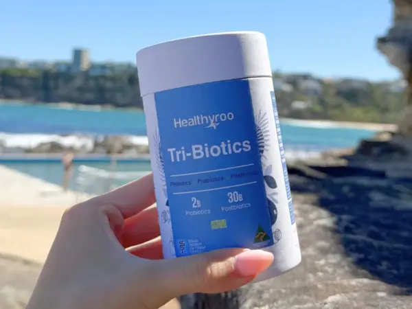 33 Healthyroo TriBiotics – Prebiotic + Probiotic + Postbiotic Blend (140 g)